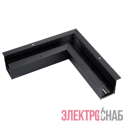 Коннектор угловой MAG-CON-4560-F-L90 (BK 5LN) IP20 металл Arlight 046835