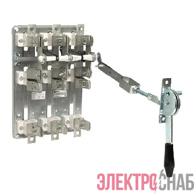 Разъединитель-предохранитель РПС-4 400А правый привод без ППН Basic EKF rps-r-400