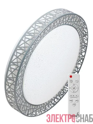 Светильник светодиодный PREMIUM Loft-B 55Вт 230В 3000-6500К 4400лм IP40 390х105мм настенно-потолочный управляемый с пультом ДУ КОСМОС KSLofG55W