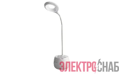 Светильник UF-707 С01 настол. аккумуляторный с пеналом 20LED бел. NEW Ultraflash 13558