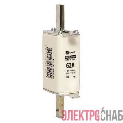 Вставка плавкая ППН-33 160/63А габарит 0 PROxima EKF fus-33-0/160/63