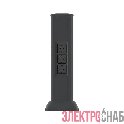 Мини-колонна для эл. установ. 0.5м черн. DKC 19553