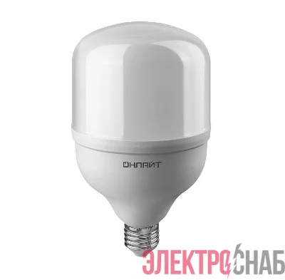Лампа светодиодная высокомощная 82 903 OLL-T100-40-230-865-E27E40 40Вт 6500К холод. бел. E27/E40 3200лм 176-264В ОНЛАЙТ 82903