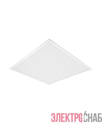 Светильник светодиодный Eco Class Panel 600 36Вт 4000К IP40 3240лм 595х595 ДВО без скоб панель бел. LEDVANCE 4058075386648