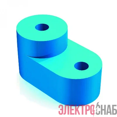 Изолятор угловой ИУ-101 для нулевой шины син. DEKraft 32253DEK