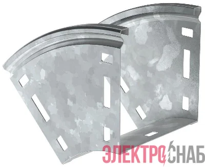 Угол для лотка плавный 45град. 300х80 В20 ESCA HDZ IEK CPV41-0-45-080-300-HDZ