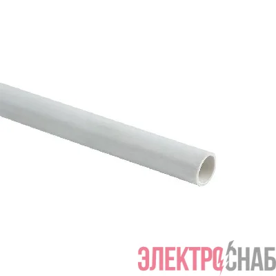 Труба гладкая ПВХ жесткая d16мм бел. (дл.2м) PROxima EKF trg-16w-2m
