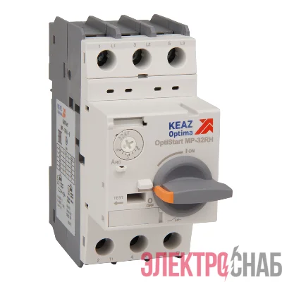 Выключатель автоматический 0.63А OptiStart MP 32RH КЭАЗ 251677