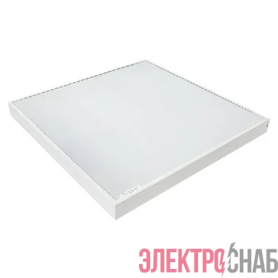 Светильник светодиодный ДВО-1002-GP 36Вт 4000К IP54 595х595х55 с БАП EKF LPL-1002-GP-36-4000-54-A