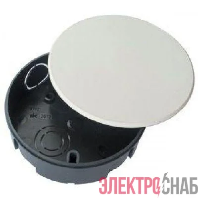 Коробка ответвительная СП 106х32мм (размер коробки без крышки d96х30мм) SE U192
