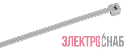 Хомут 3.6х250мм P6.6 стандартный сер. (уп.100шт) IEK UHH30-D036-250-100-K03