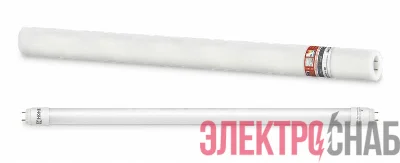 Лампа светодиодная LED-T8-М-PRO 10Вт линейная матовая 4000К нейтр. бел. G13 1000лм 230В 600мм неповоротн. IN HOME 4690612030890