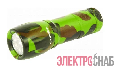 Фонарь 5107-9ML 9LED 3хR03 (в компл.) алюм. камуфляж (блист.) Camelion 7546