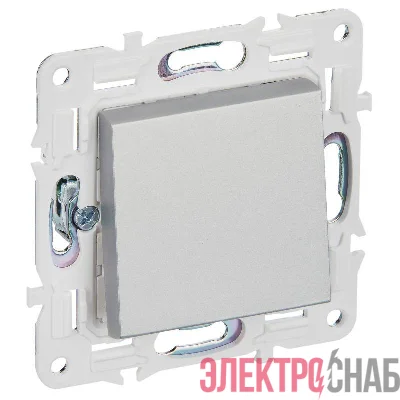 Выключатель перекрестный 1-кл. SKANDY 10А SK-V03S серебр. IEK SK-V13-0-10-K23