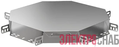 Ответвитель для лотка 50х200мм Х-образ. IEK CLP1X-050-200
