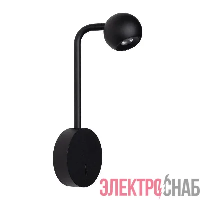 Светильник светодиодный SP-OTTORI-LONG-WALL-6W Warm3000 (BK 30 deg 230В) IP20 металл Arlight 048168