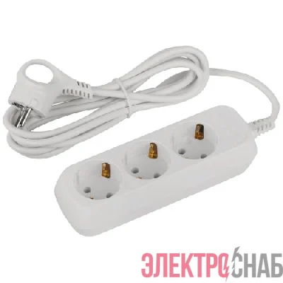 Удлинитель 3х3м с заземл. ПВС 3х0.75 UDL-10-330-E Greenline Эра Б0065037