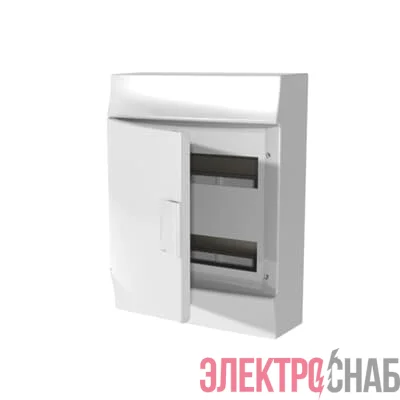 Бокс настенный MISTRAL41W / 24M N+PE непрозрачная дверь 1SLM004102A3105