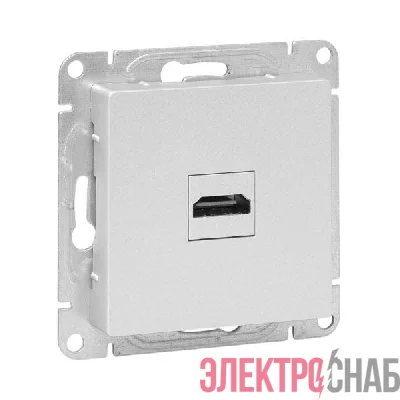 Розетка СП Эпика HDMI механизм алюм. EKF UP1-SOA-HDMI