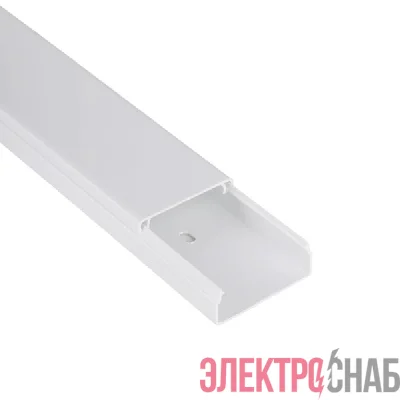 Кабель-канал магистральный 40х16 L2000 бел. (30м) EKF kkm-40-16