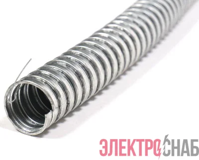 Металлорукав Р3-Ц 12 d12мм с протяжкой (уп.50м) ГОФРОМАТИК zeta44901