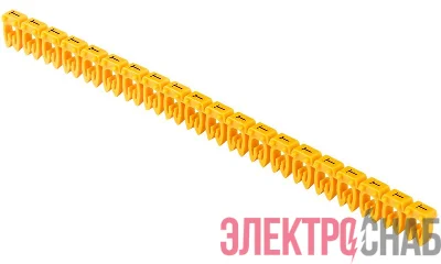 Маркер открытого типа KE 1.5-2.5кв.мм символ "T" (уп.200шт) IEK UMK-KE2-T