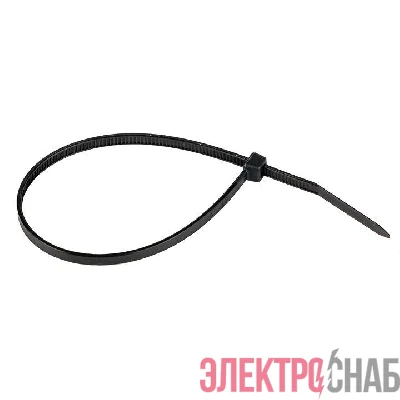 Хомут кабельный 3.6х370 нейл. черн. (уп.100шт) EKF plc-cb-3.6x370