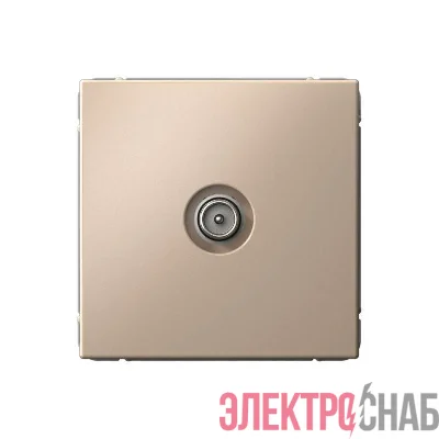 Розетка телевизионная оконечная TV ArtGallery 1дБ механизм песочн. SE GAL001291