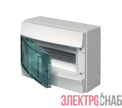 Бокс настенный 12М прозр. дверь Mistral65 (с клемм) ABB 1SLM006501A1202