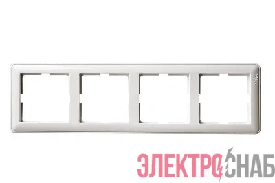 Рамка 4-м W59 бел. SE KD-4-18 (КД-4-18)