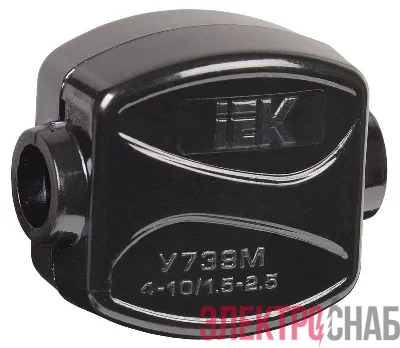 Зажим ответвительный У-739М (4-10/1.5-2.5кв.мм) IP20 IEK UKZ-ZO-739M
