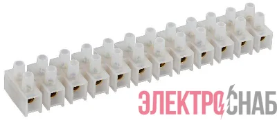 Колодка клеммная ЗВИ-100 10-25кв.мм 12пар GENERICA UZV10-100-025-K01-10-G