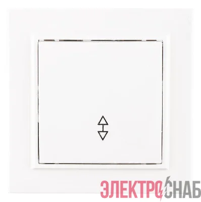 Переключатель проходной 1-кл. СП Минск 10А IP20 бел. Basic EKF ERV10-025-10