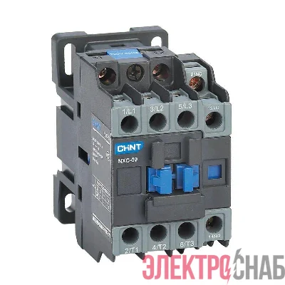 Контактор NXC-09 9А кат. 380В AC 1НО+1НЗ AC-3 (R) CHINT 836705