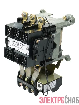 Пускатель ПМА 4200 УХЛ4 В 63А кат. 380В AC 2НО+2НЗ IP00 с реле РТТ-221П 53.5-63.0А Электротехник ET001541