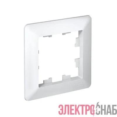 Рамка 1-м AtlasDesign Air бел./дым. бел. SE ATN220101