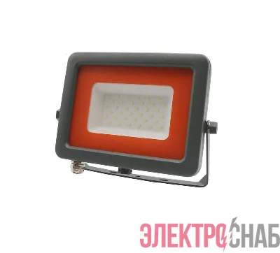 Прожектор светодиодный PFL-S2-SMD-30w 30Вт IP65 с клапаном JazzWay 2853295D