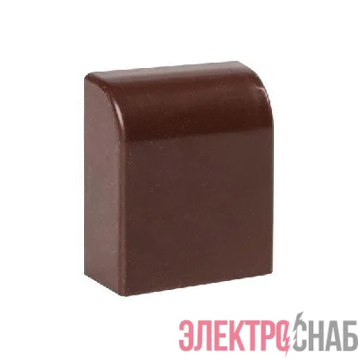 Заглушка 20х10 под темн. дерево Plast PROxima (уп.4шт) EKF ecd-20-10x4