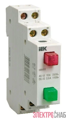 Кнопка управления модульная КМУ 11 ИЭК MBD10-11-K51