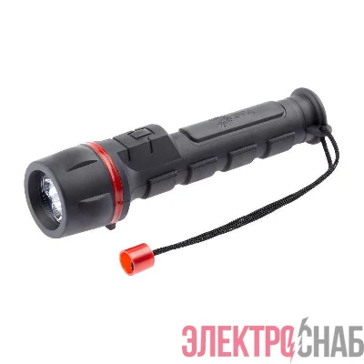 Фонарь R2AA обрезиненный (3LED 2хAA) ЭРА C0033735