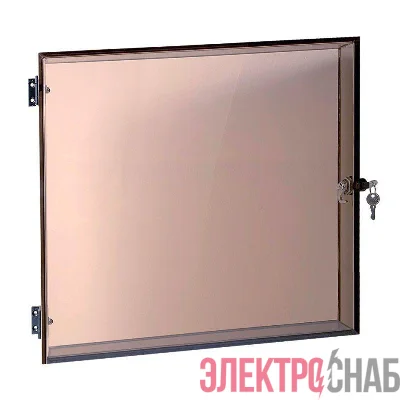 Дверь внешняя прозрачная из оргстекла 548x346x55мм  DKC R5WTP835