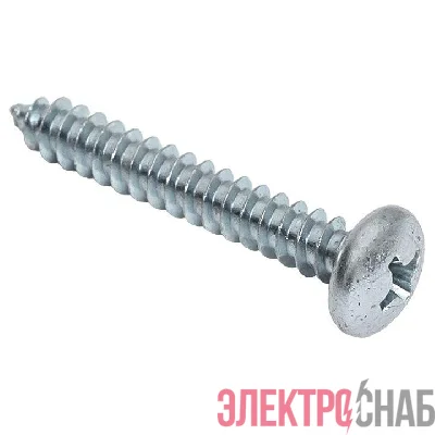 Саморез c полукруглой головкой острый 4.8x32 DIN 7981 EKF spgo4.8x32