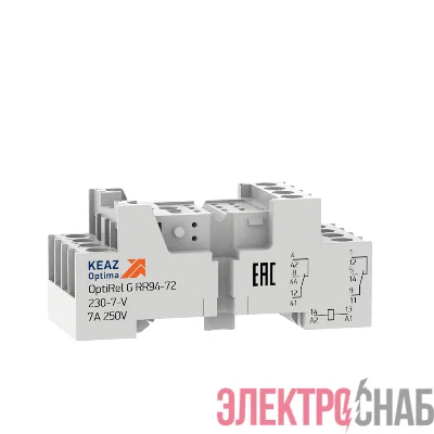 Розетка для реле OptiRel G RR94-74-230-7-V КЭАЗ 281171