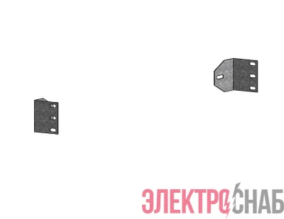 Комплект кронштейнов для DIN-рейки для ВРУ Unit (уп.2шт) PROxima EKF mb-15-kd
