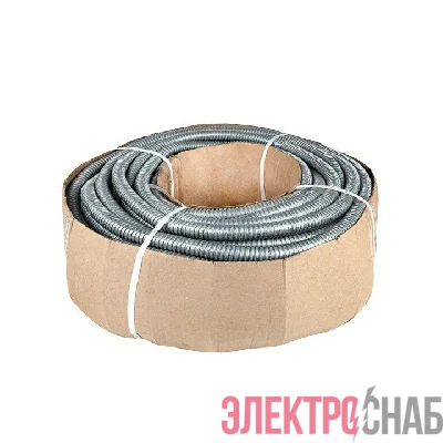 Металлорукав Р3-ЦХ-18 d18мм с протяжкой (уп.50м) EKF mrzn-18-50