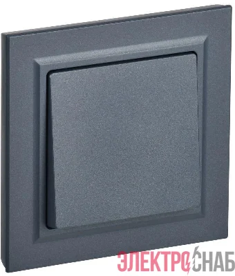 Выключатель 1-кл. СП BRITE ВСР10-1-0-БрМ 10А в сборе маренго IEK BR-V10-0-10-K35-F