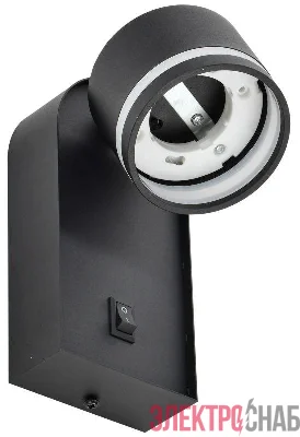 Светильник 4035 настенный GX53 черн. IEK LT-UBB0-4035-GX53-1-K02