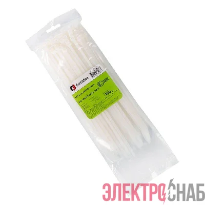 Хомут нейлоновый КСС MULTILOCK 5х250 бел. (уп.100шт) Fortisflex 102306