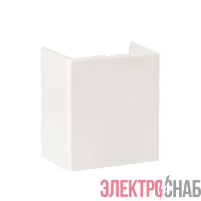 Соединитель на стык 40х16 бел. Plast PROxima (уп.4шт) EKF conw-40-16x4