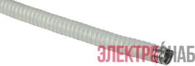 Металлорукав Р3-ЦПнг-25 d25мм с протяжкой сер. ELASTA (уп.20м) IEK CMP21-025-K41-020